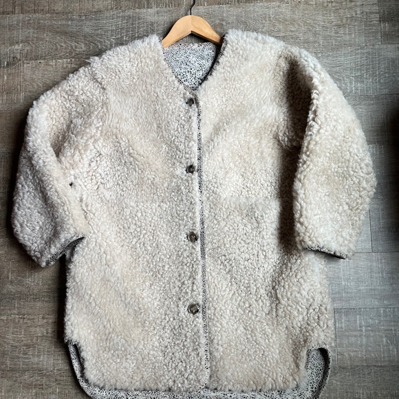 Milena Silvano Classic Moon Coat size Small - Picture 1 of 9